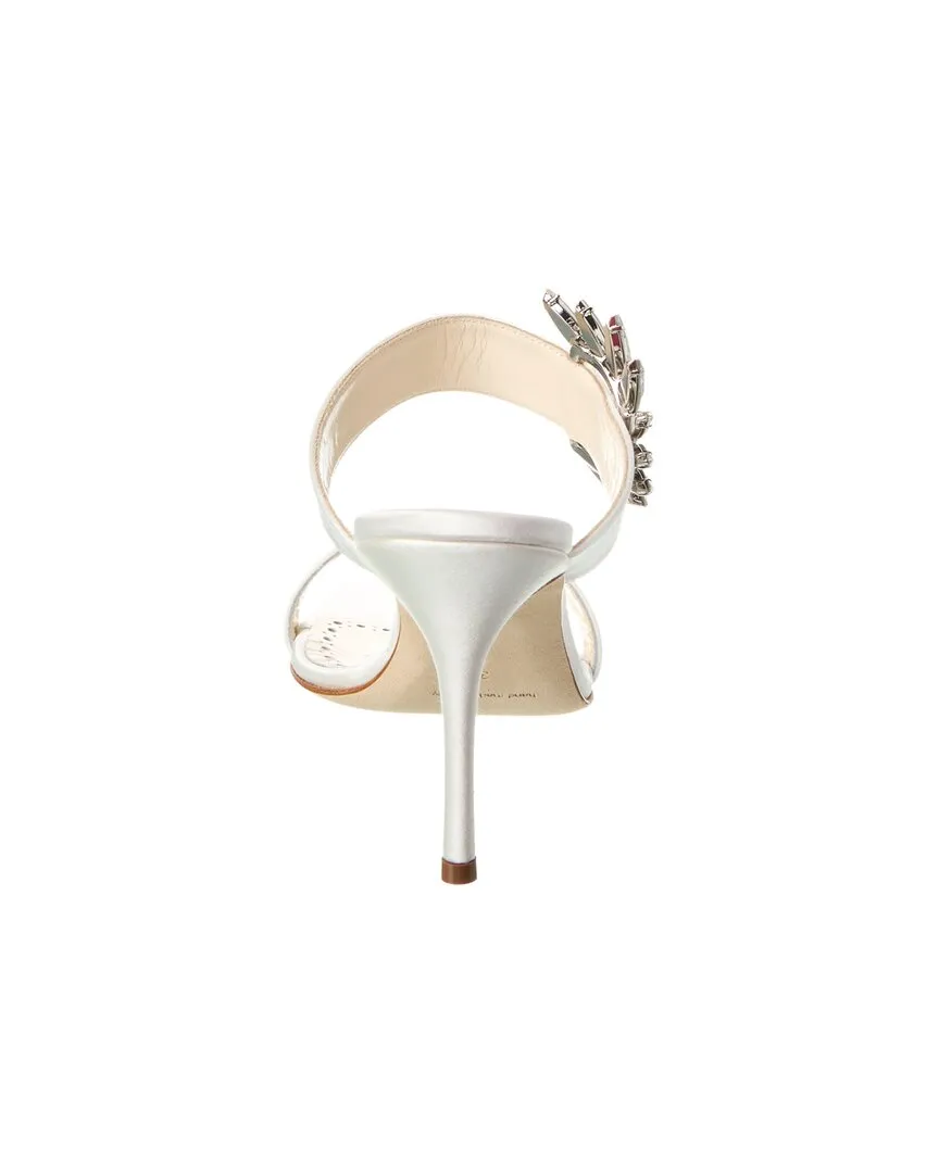 Manolo Blahnik Chivela 90 Satin Sandal