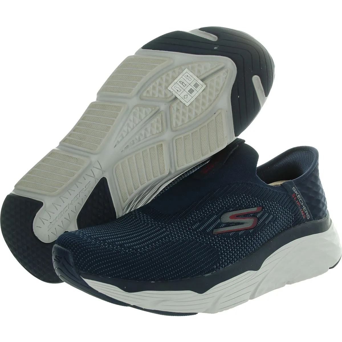Max Cushioning Elite-Advantageous Mens Laceless Slip On Casual And Fashion Sneakers
