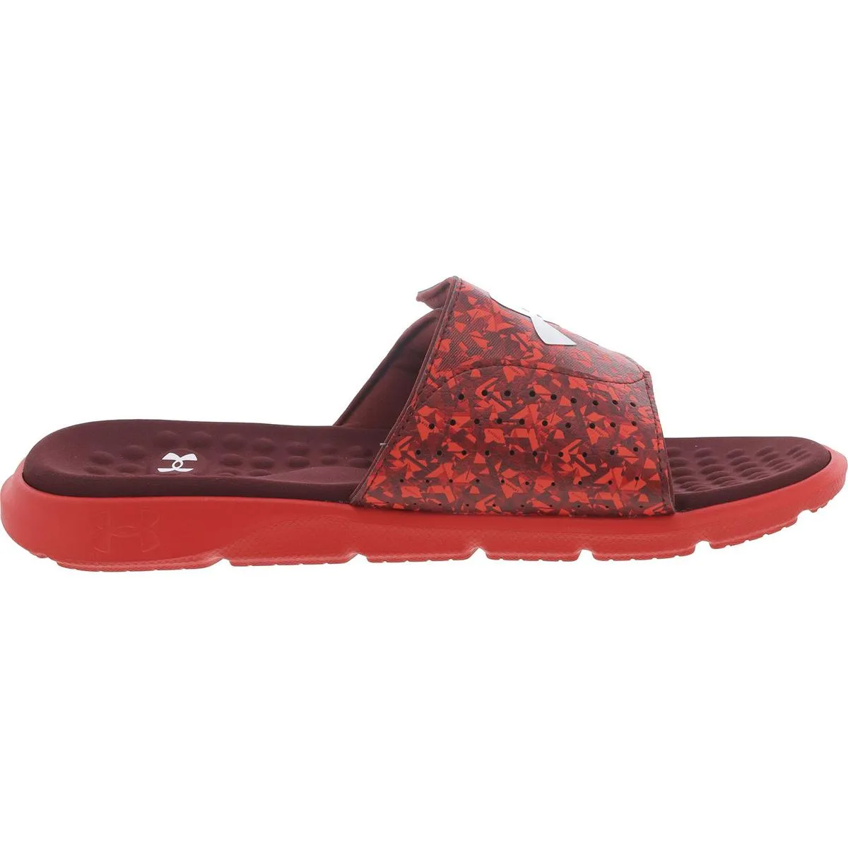 Mens Adjustable Memory Foam Slide Sandals