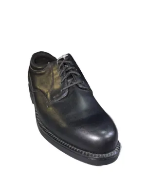 Men's Campbell Lace Up Dress Shoes In Black Smooth