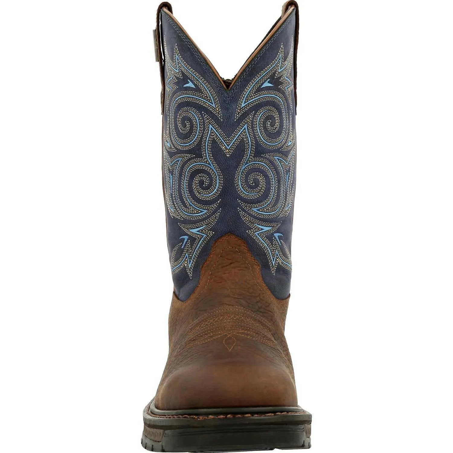 Men's Carbo-Tec Lt Waterproof Pull On Boot - Medium Width In Brown/blue