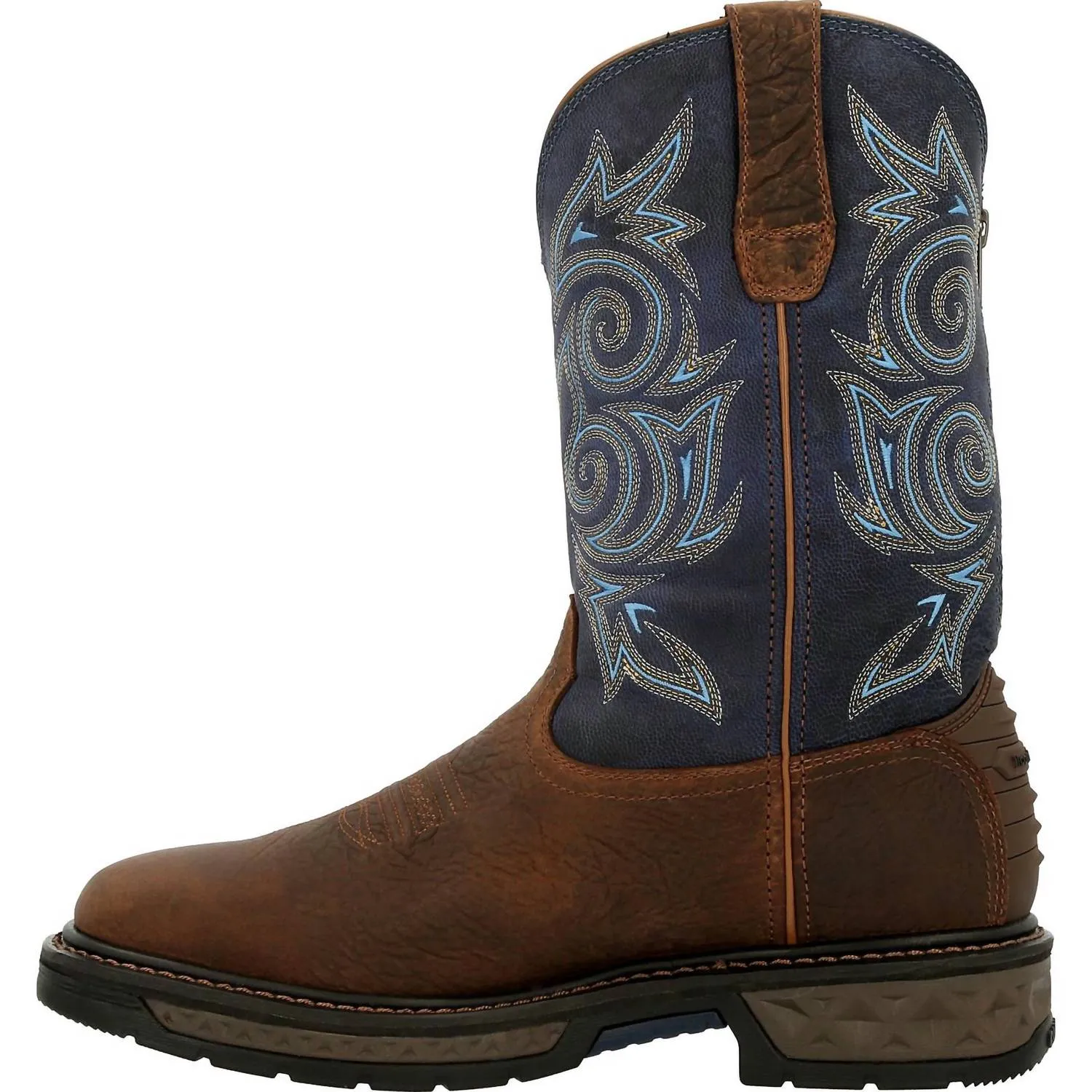 Men's Carbo-Tec Lt Waterproof Pull On Boot - Medium Width In Brown/blue