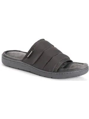 Mens Casual Round Toe Slide Sandals