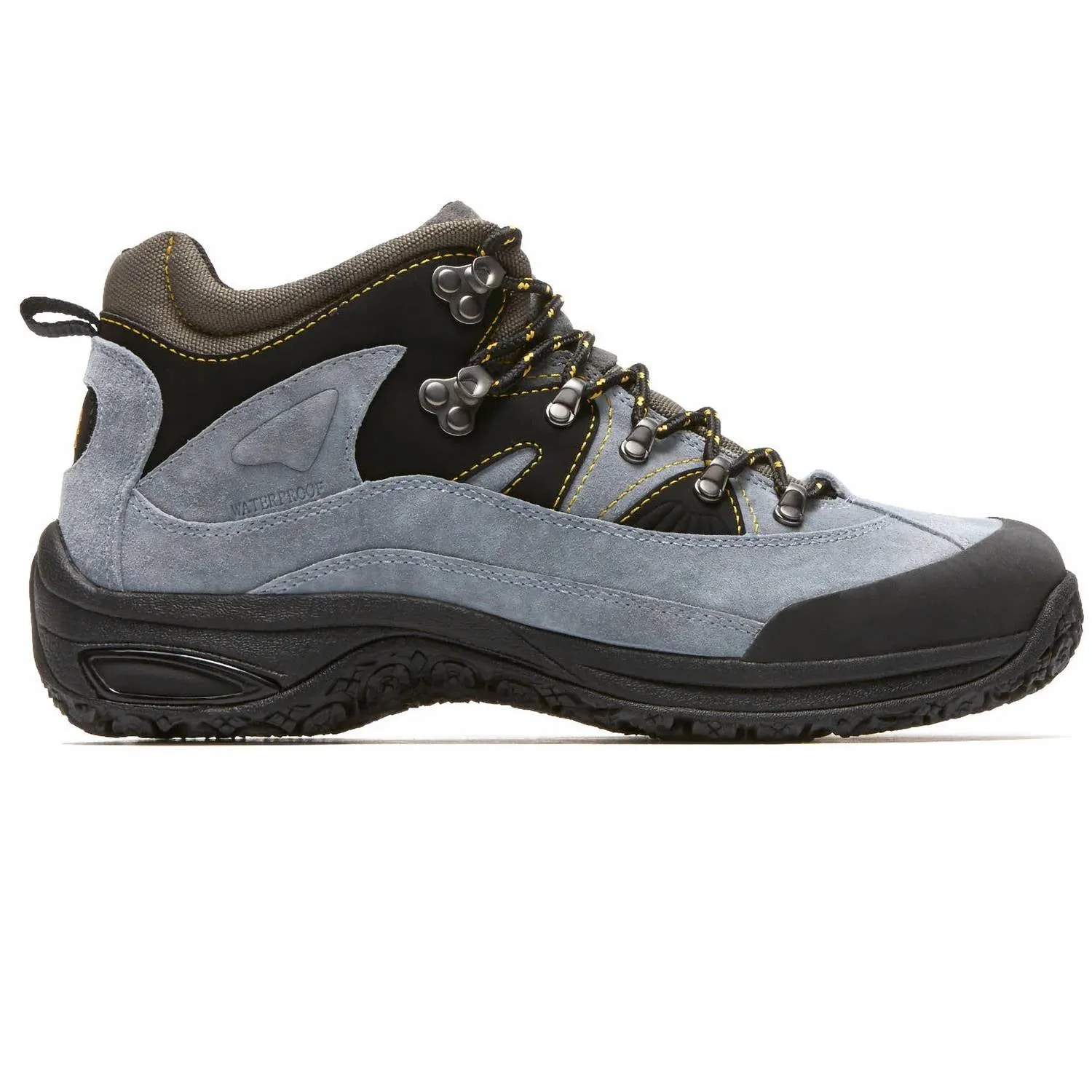 Men's Cloud Waterproof Hiker Boots In Slate Grey