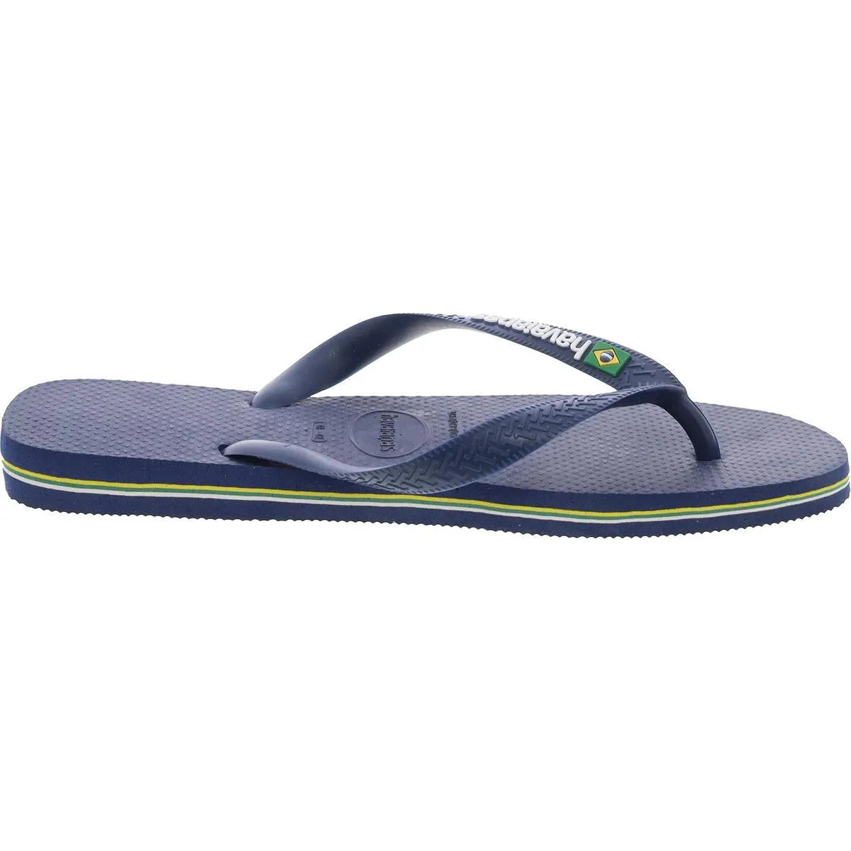 Mens Contrast Thong Flip-Flops