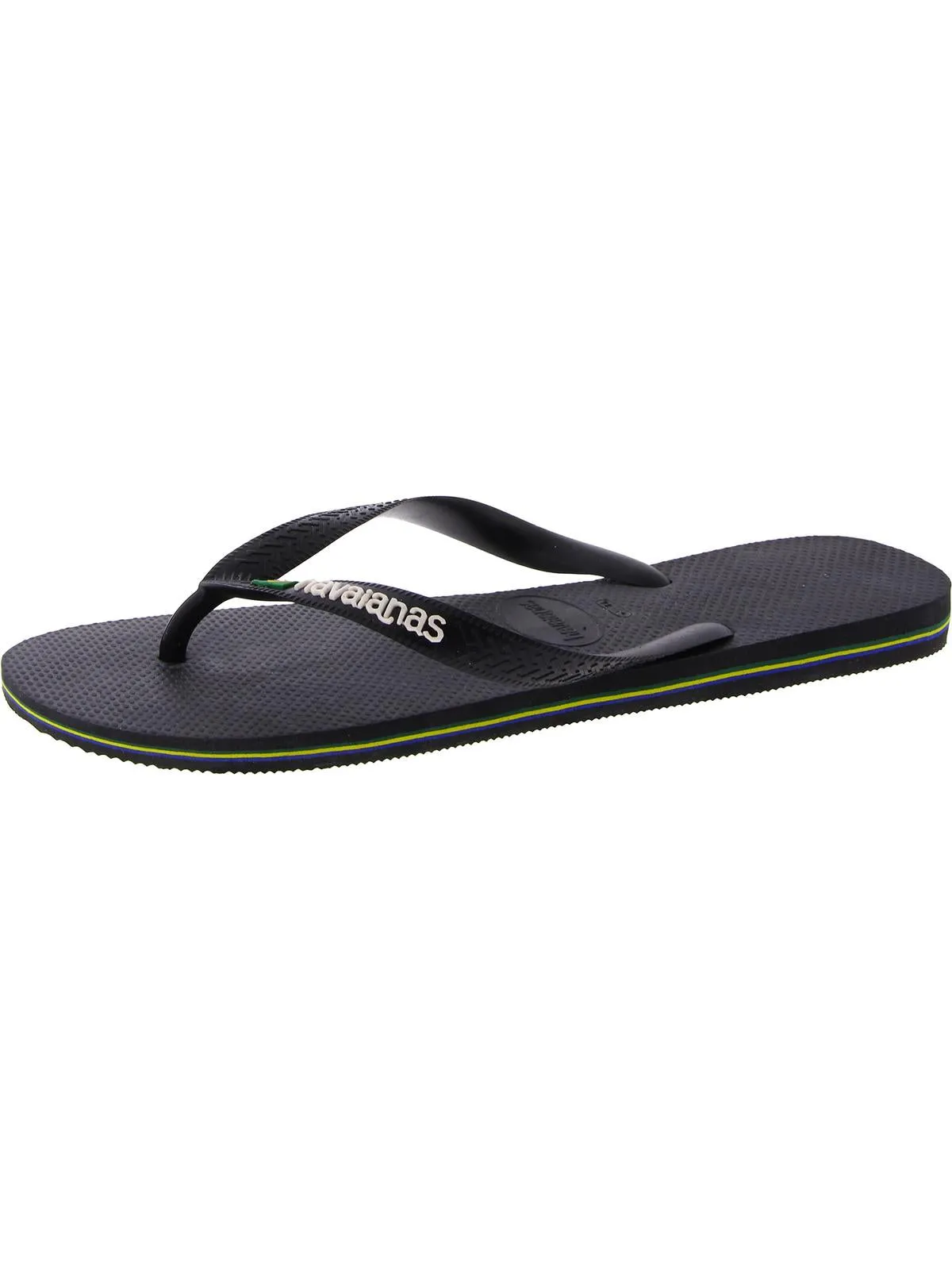 Mens Contrast Thong Flip-Flops