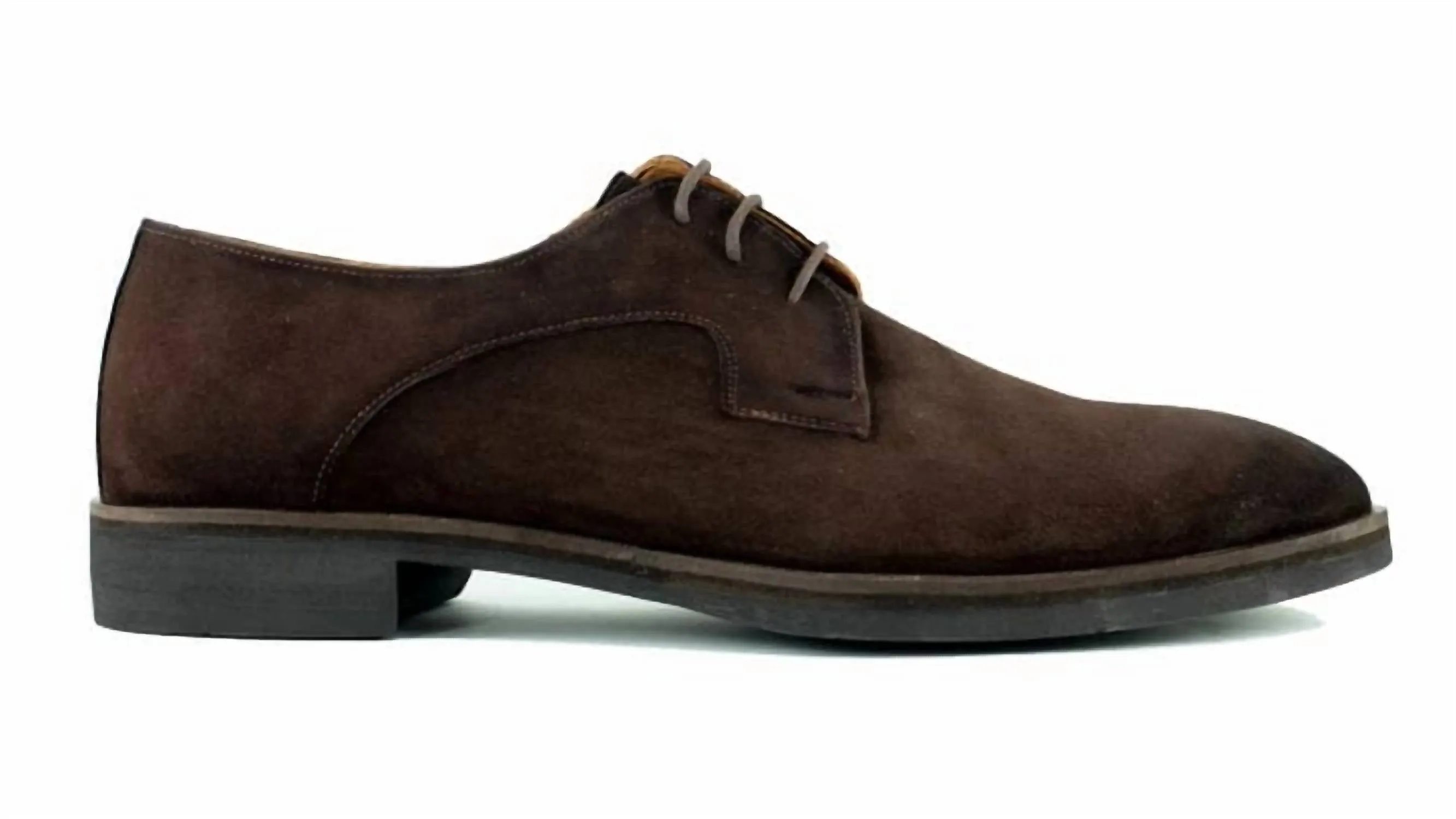 Men's Loui Goat Shoes In Suede Brown