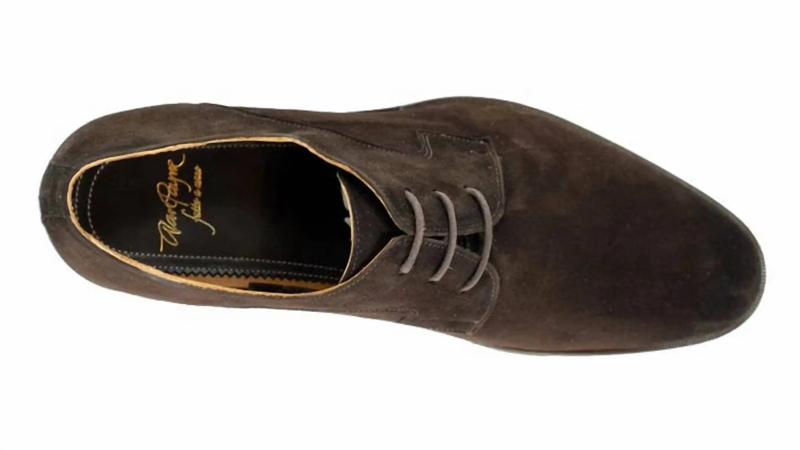 Men's Loui Goat Shoes In Suede Brown