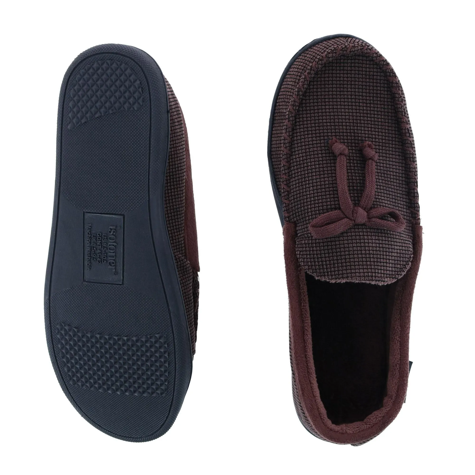 Men's Mini Box Cord Luke Moccasin Slipper