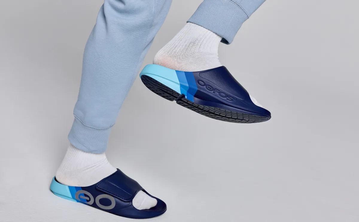 Men's OOahh Sport Flex Sandal - Sky Rally