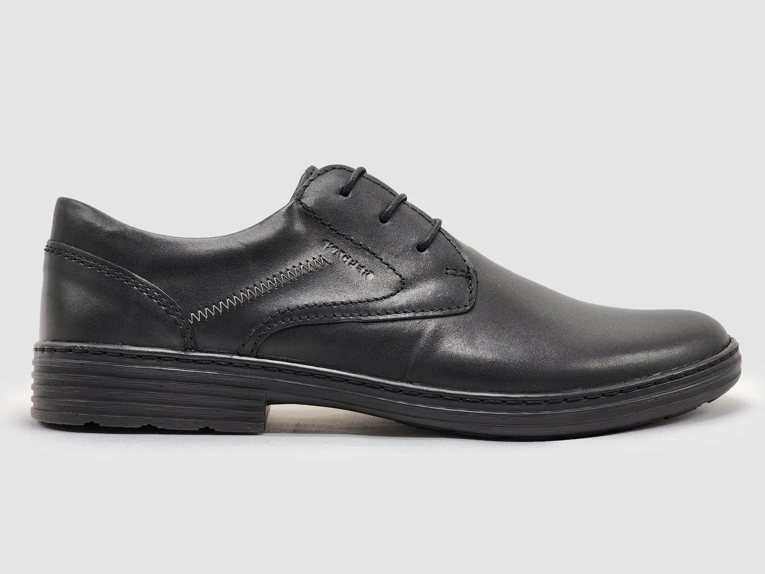 Men's Oxford Leather Dress Shoes In Black