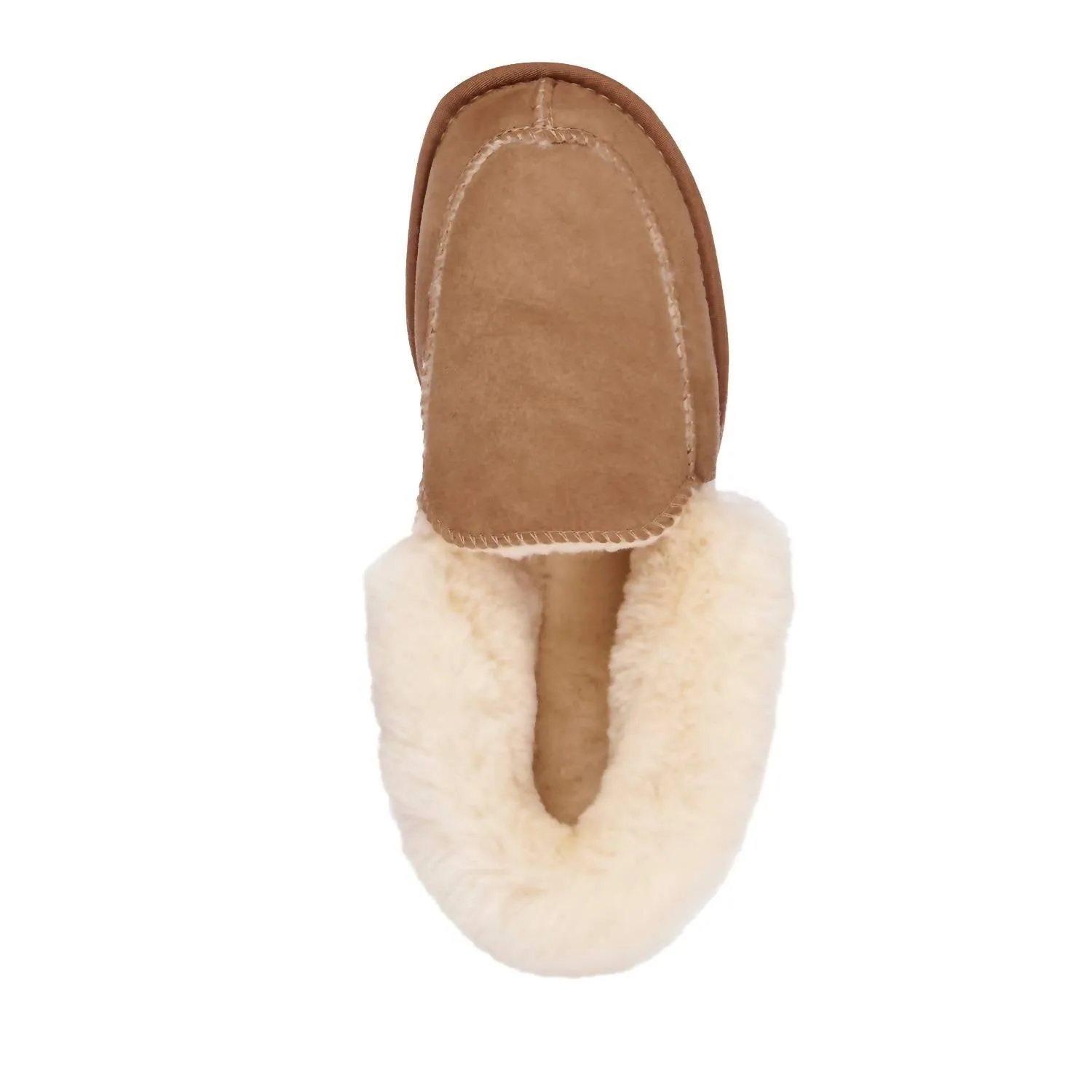 Men's Platinum Murray Fold Down Slipper In Chestnut