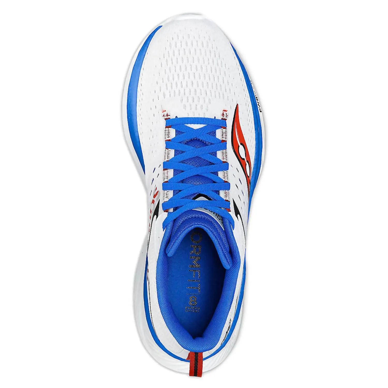 Men's Ride 17 Shoes In White/cobalt