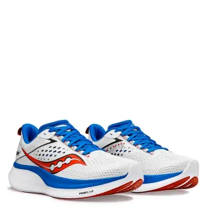 Men's Ride 17 Shoes In White/cobalt