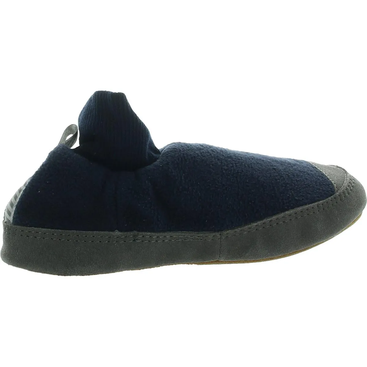 Mens Stretch Faux Fur Bootie Slippers