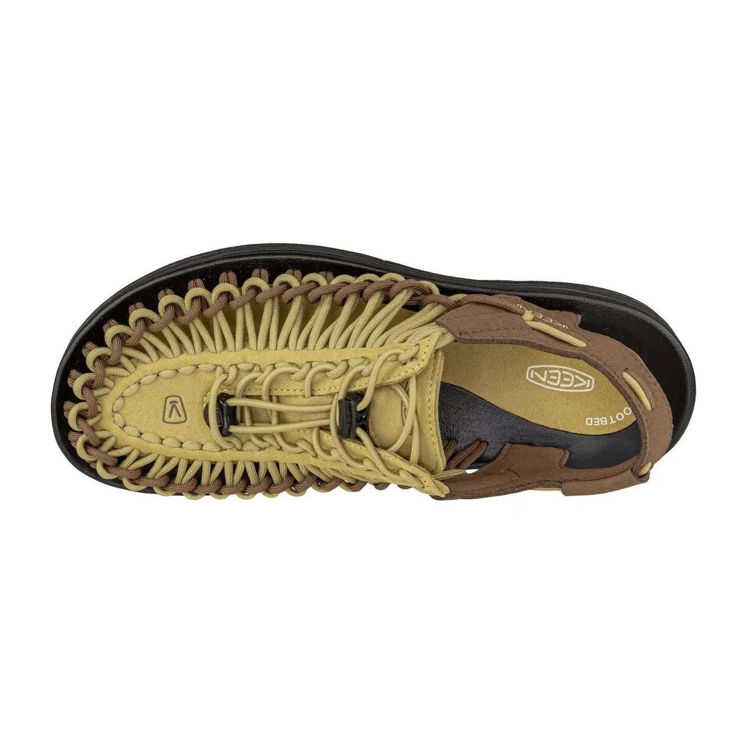 Men's Uneek Sandal In Khaki/dark Earth