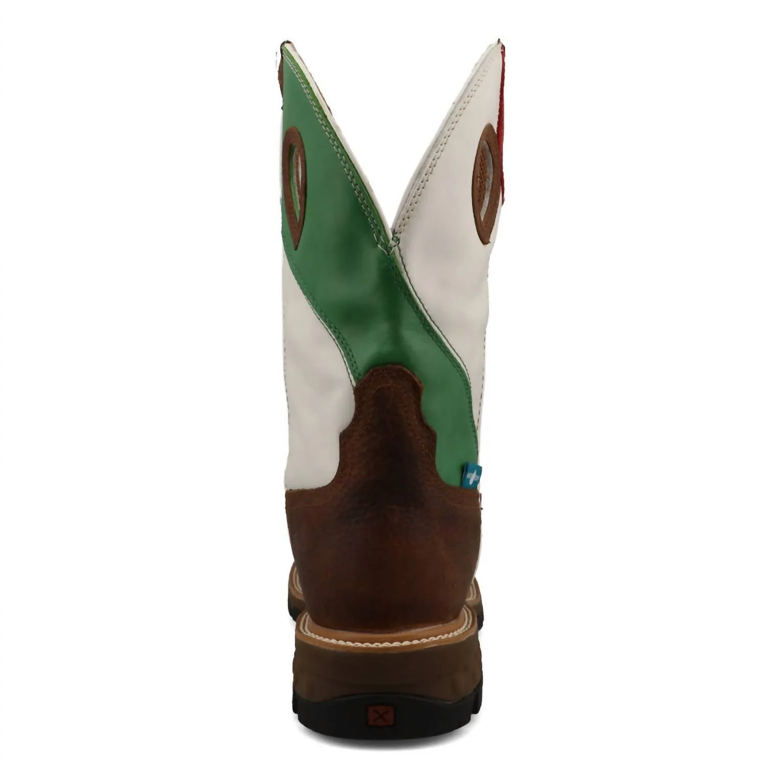 Men's Western Work Boots - Medium In Brown