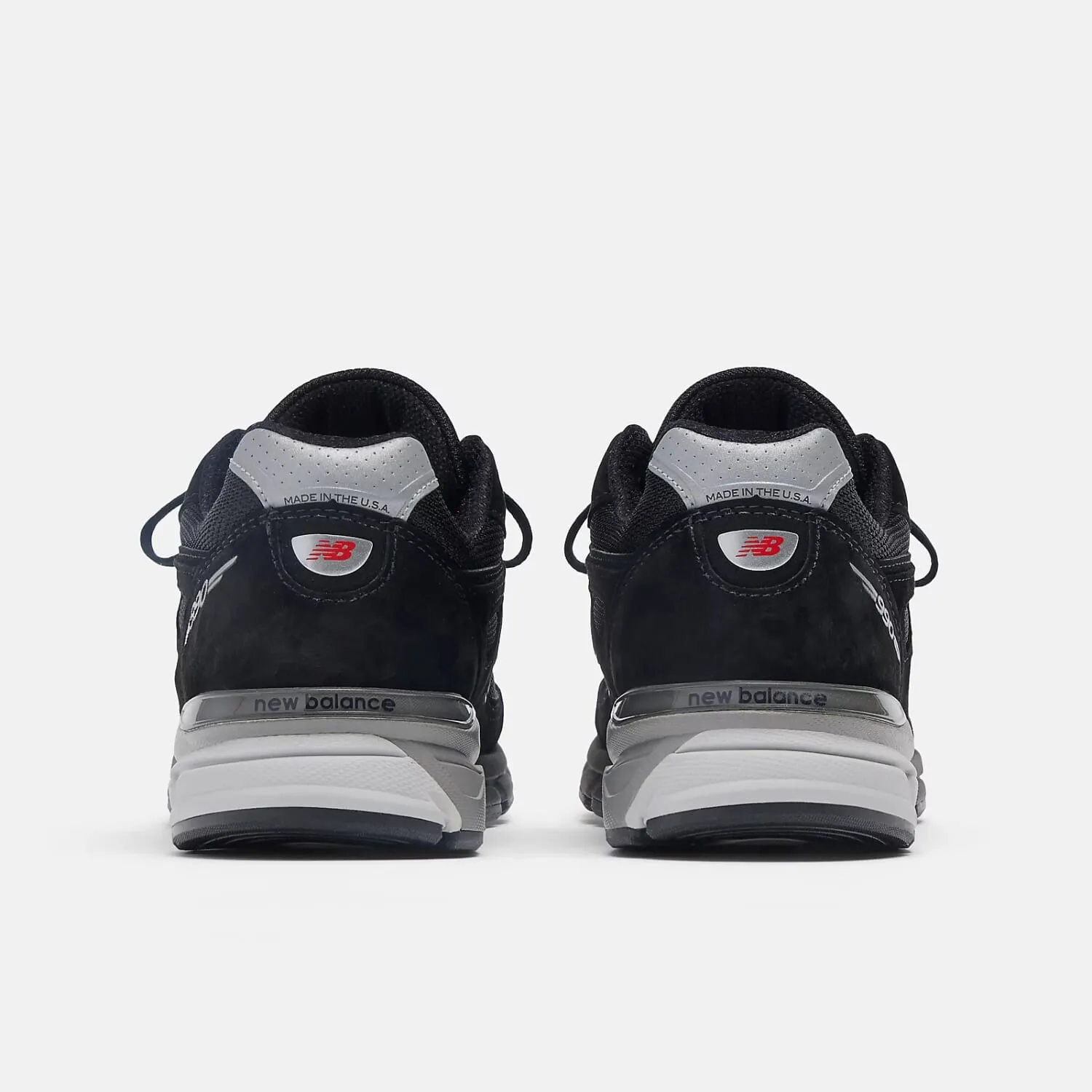 New Balance 990 V4 Black/Silver  U990BL4 Men's