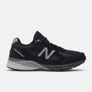 New Balance 990 V4 Black/Silver  U990BL4 Men's