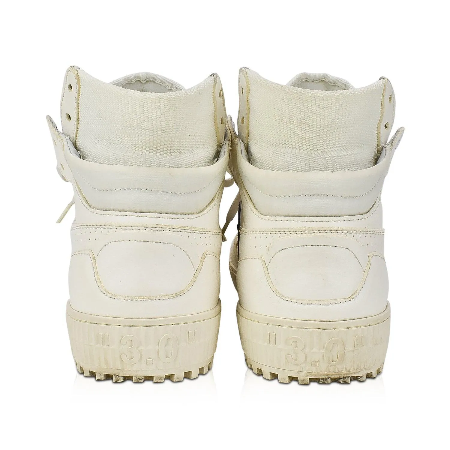 Off-White High-Top Sneakers - Men's 41