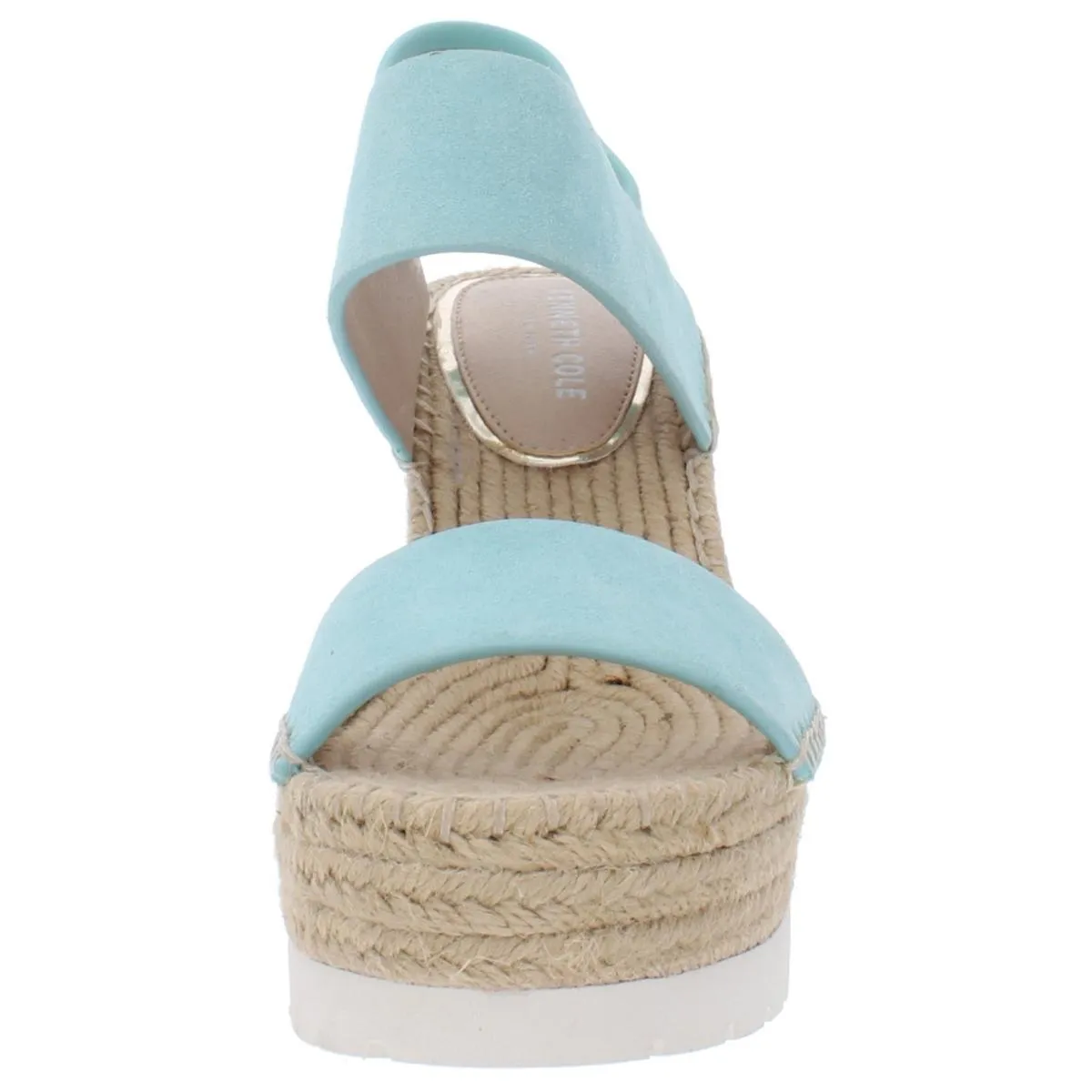 Oliva Simple EVA Womens Mixed Media Slingback Wedge Sandals