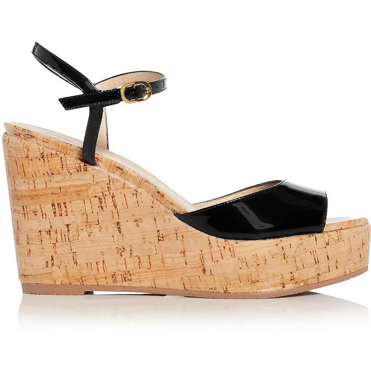 Palmina  Womens Leather Dressy Platform Sandals