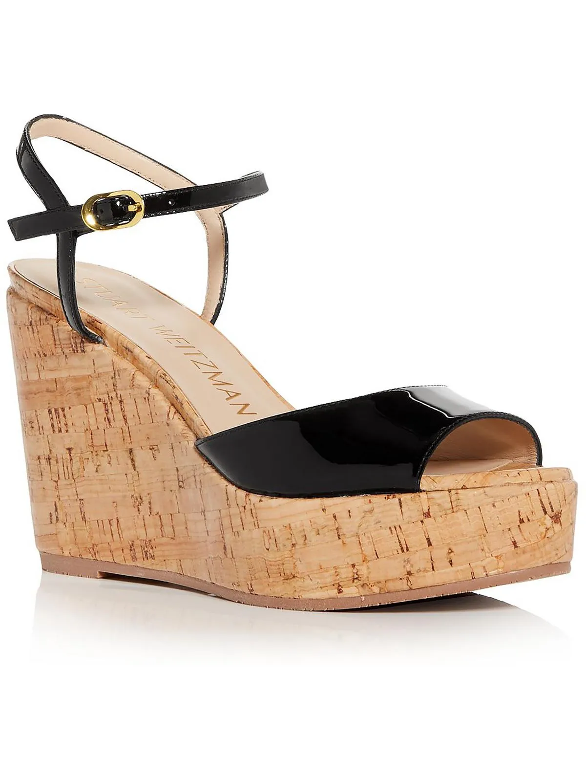 Palmina  Womens Leather Dressy Platform Sandals