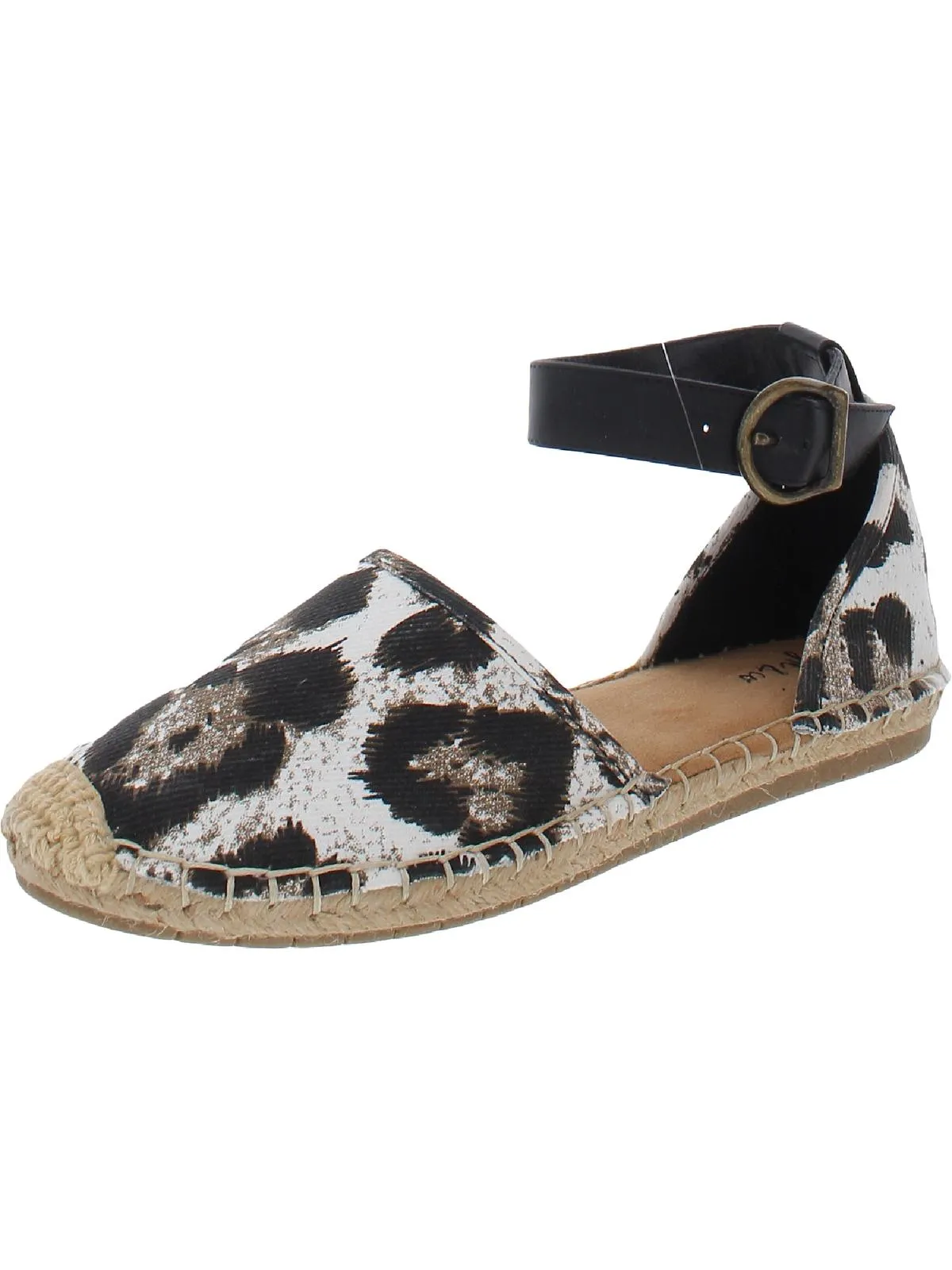 Paminna Womens Faux Suede Toe Cap Flat Sandals