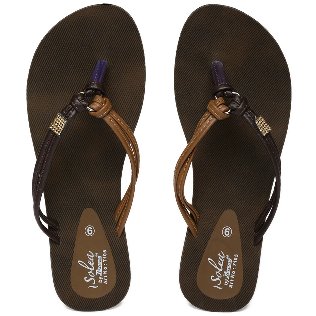 Paragon PU7105L Women Stylish Lightweight Flipflops | Comfortable soles| Casual & Trendy Slippers | Indoor & Outdoor