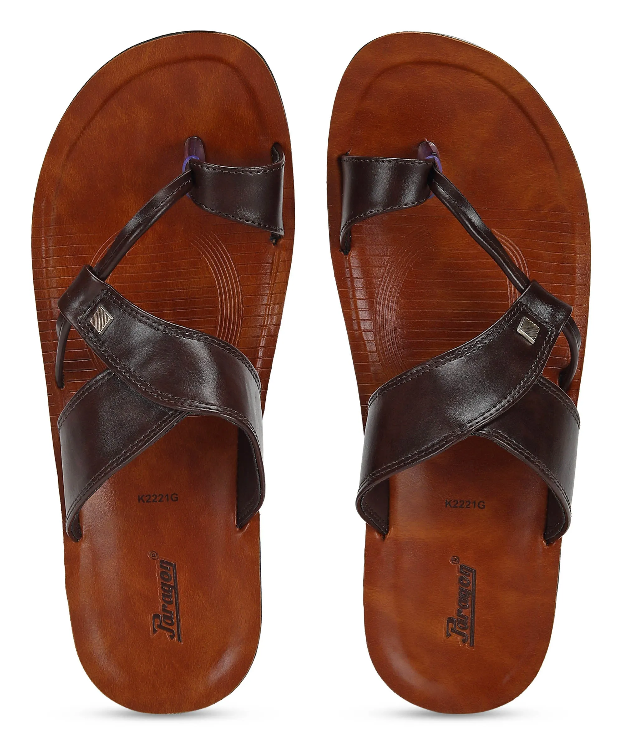 Paragon PUK2221G  Men Stylish Sandals | Comfortable Sandals for Daily Outdoor Use | Casual Formal Sandals with Cushioned Soles