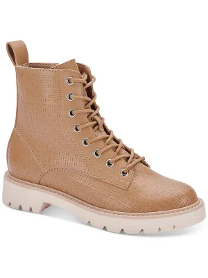 Piker Womens Perforated Round toe Ankle Boots