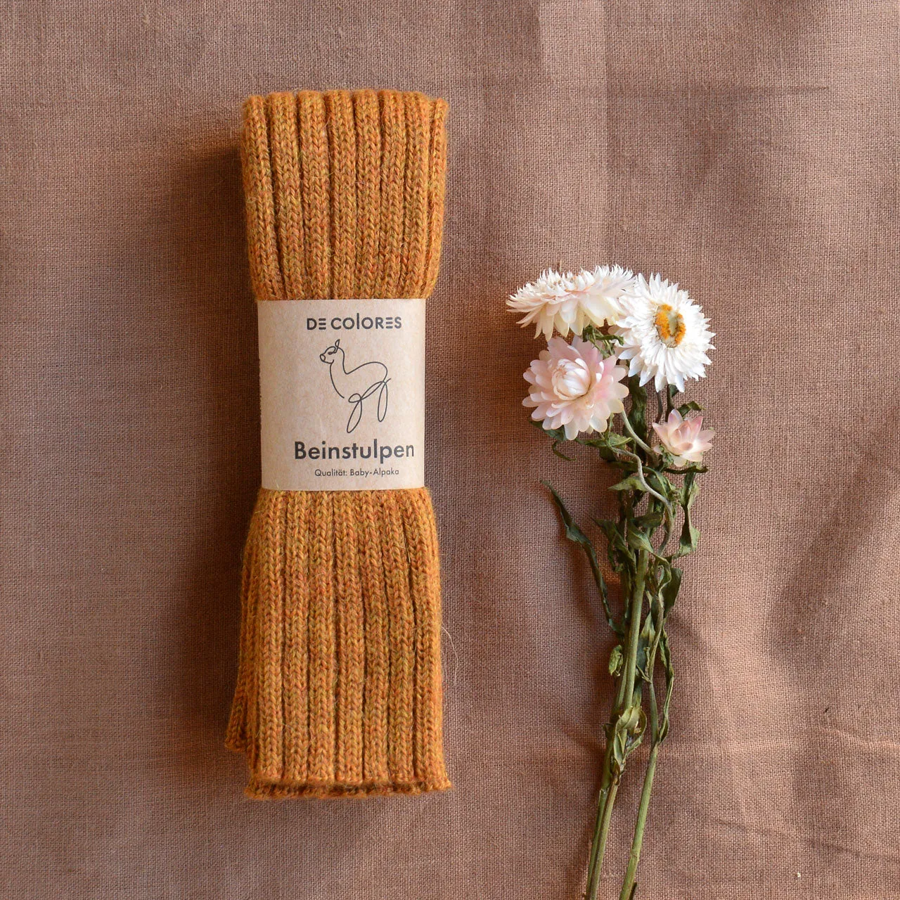 Ribbed Legwarmers - 100% Baby Alpaca (Kids-Adults)