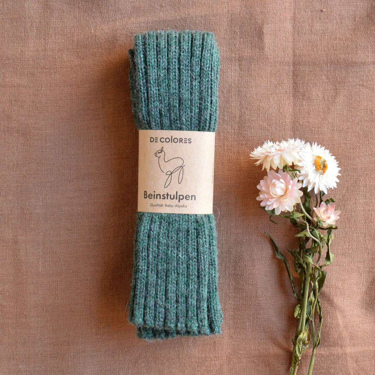 Ribbed Legwarmers - 100% Baby Alpaca (Kids-Adults)