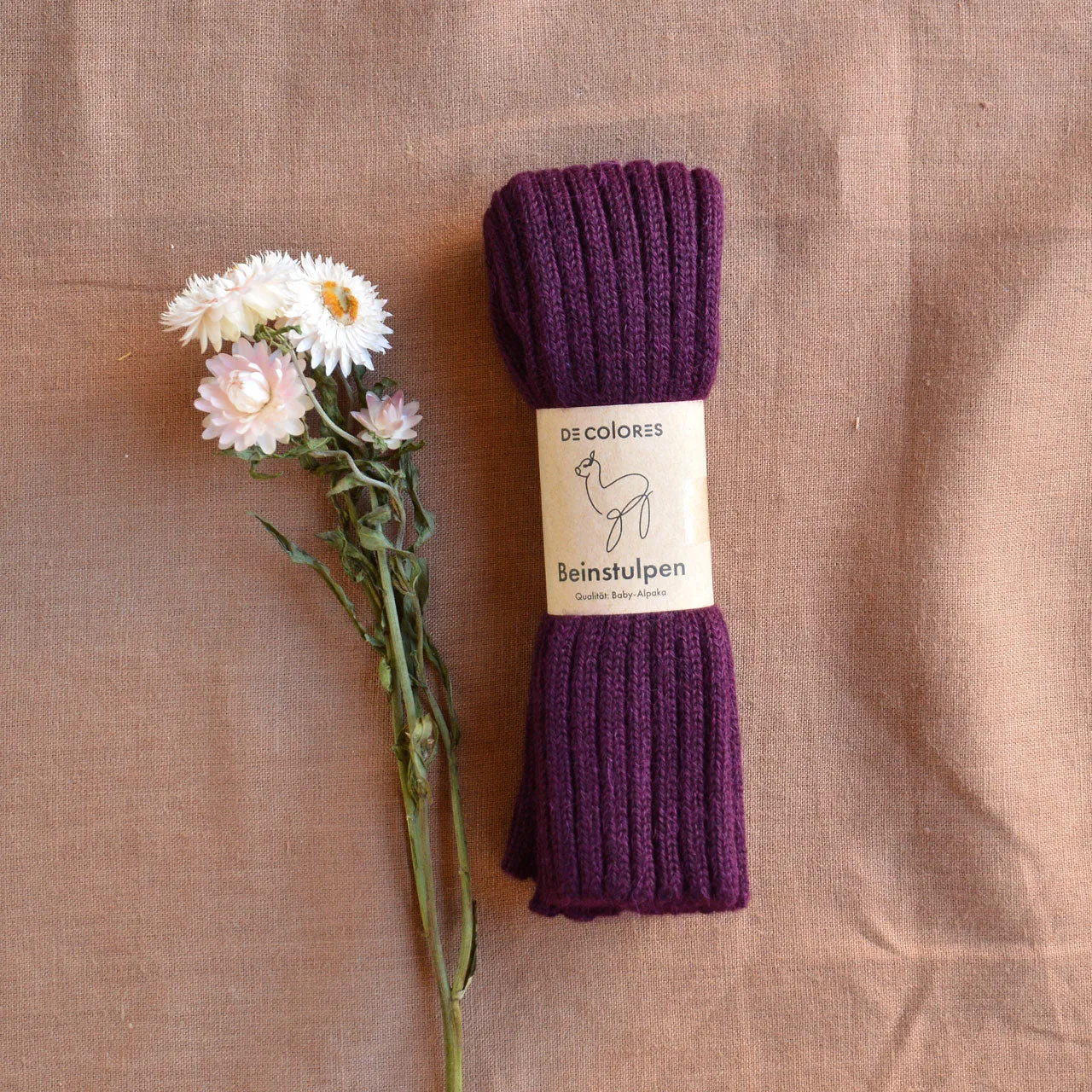 Ribbed Legwarmers - 100% Baby Alpaca (Kids-Adults)