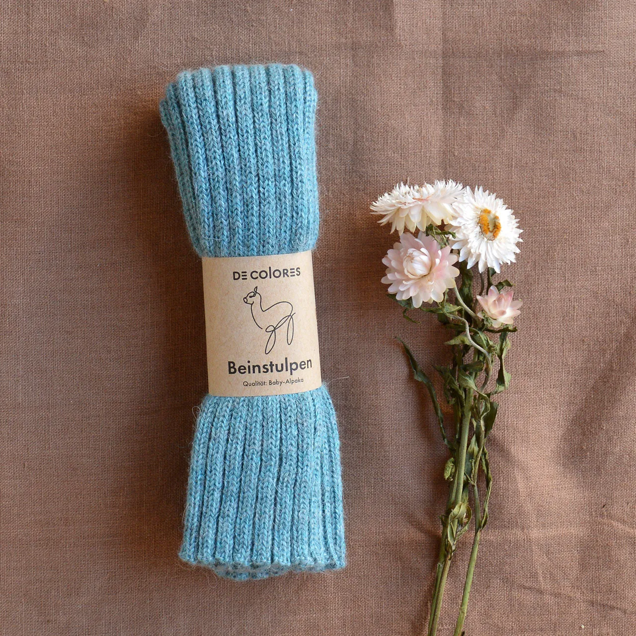 Ribbed Legwarmers - 100% Baby Alpaca (Kids-Adults)