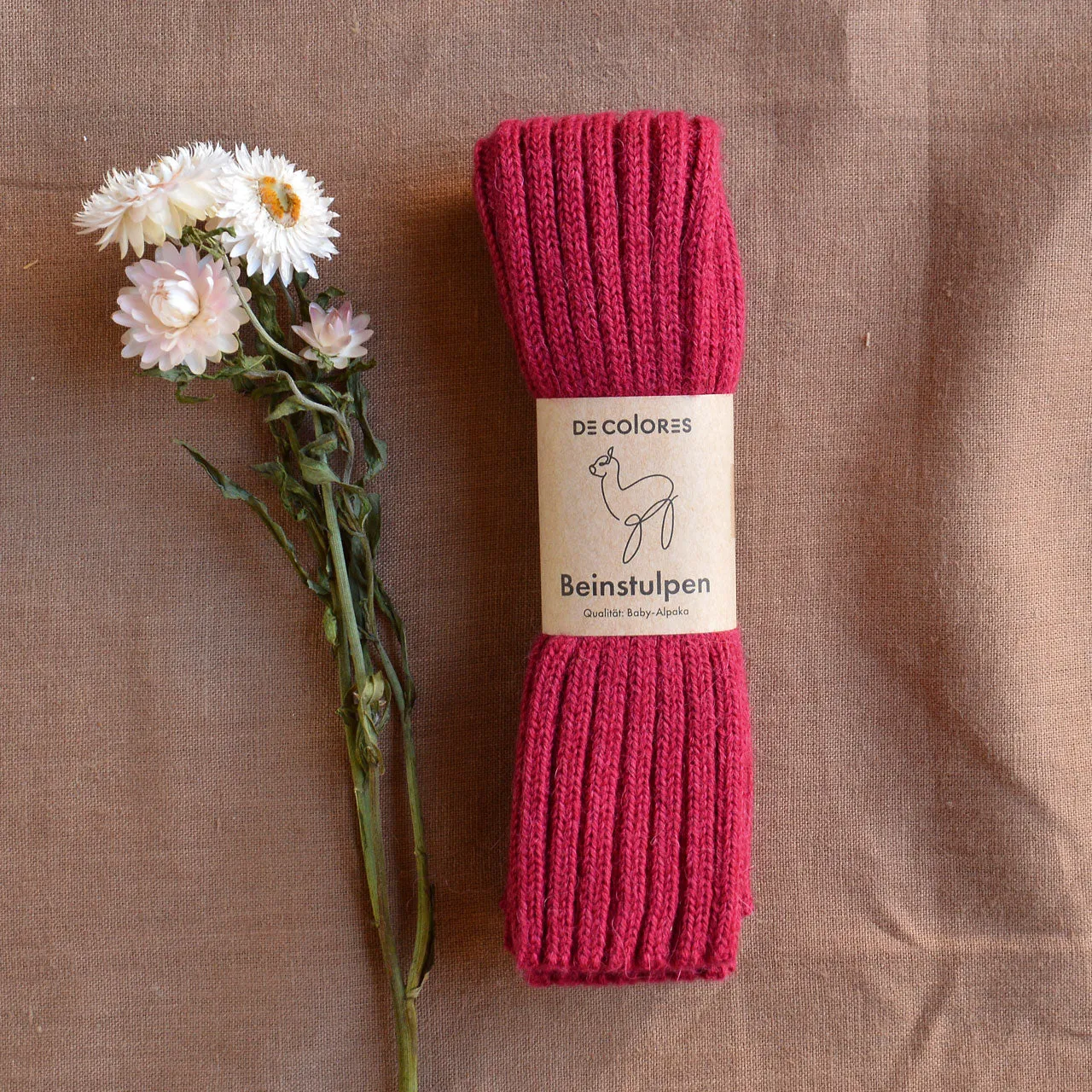 Ribbed Legwarmers - 100% Baby Alpaca (Kids-Adults)
