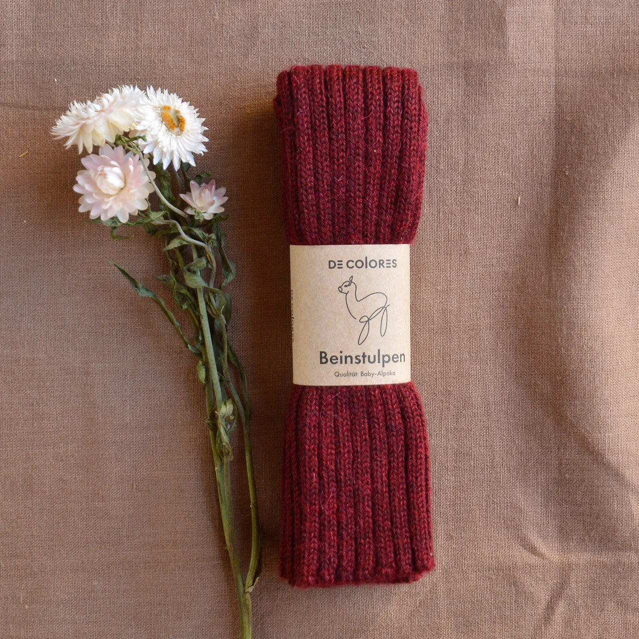 Ribbed Legwarmers - 100% Baby Alpaca (Kids-Adults)