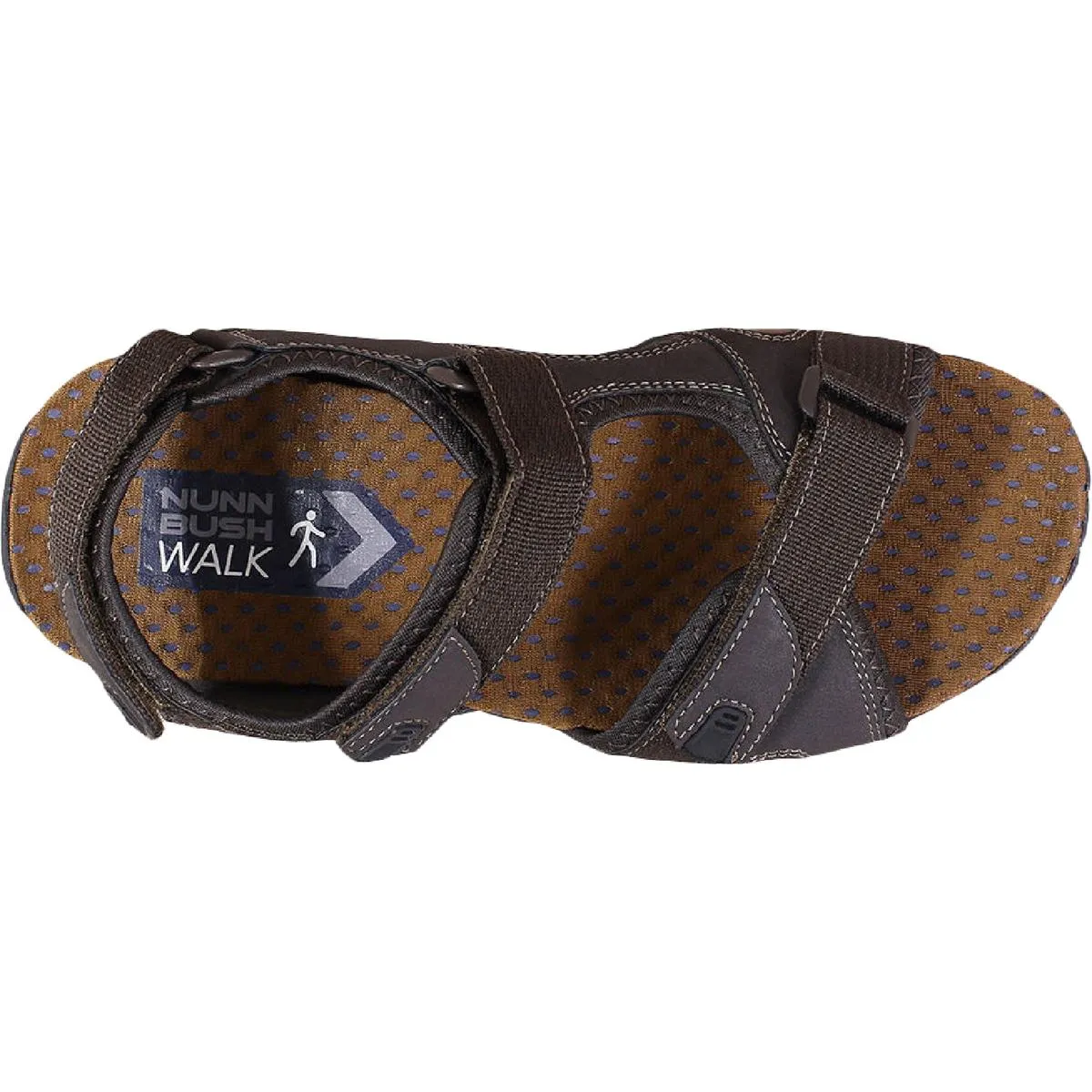 Rio Bravo Mens Casual Ankle Strap Footbed Sandals