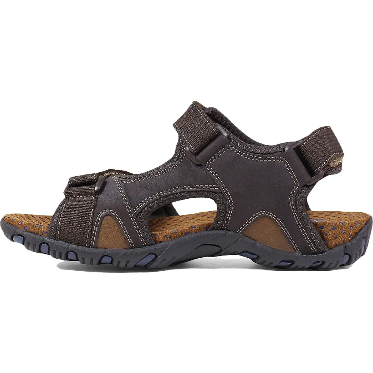Rio Bravo Mens Casual Ankle Strap Footbed Sandals