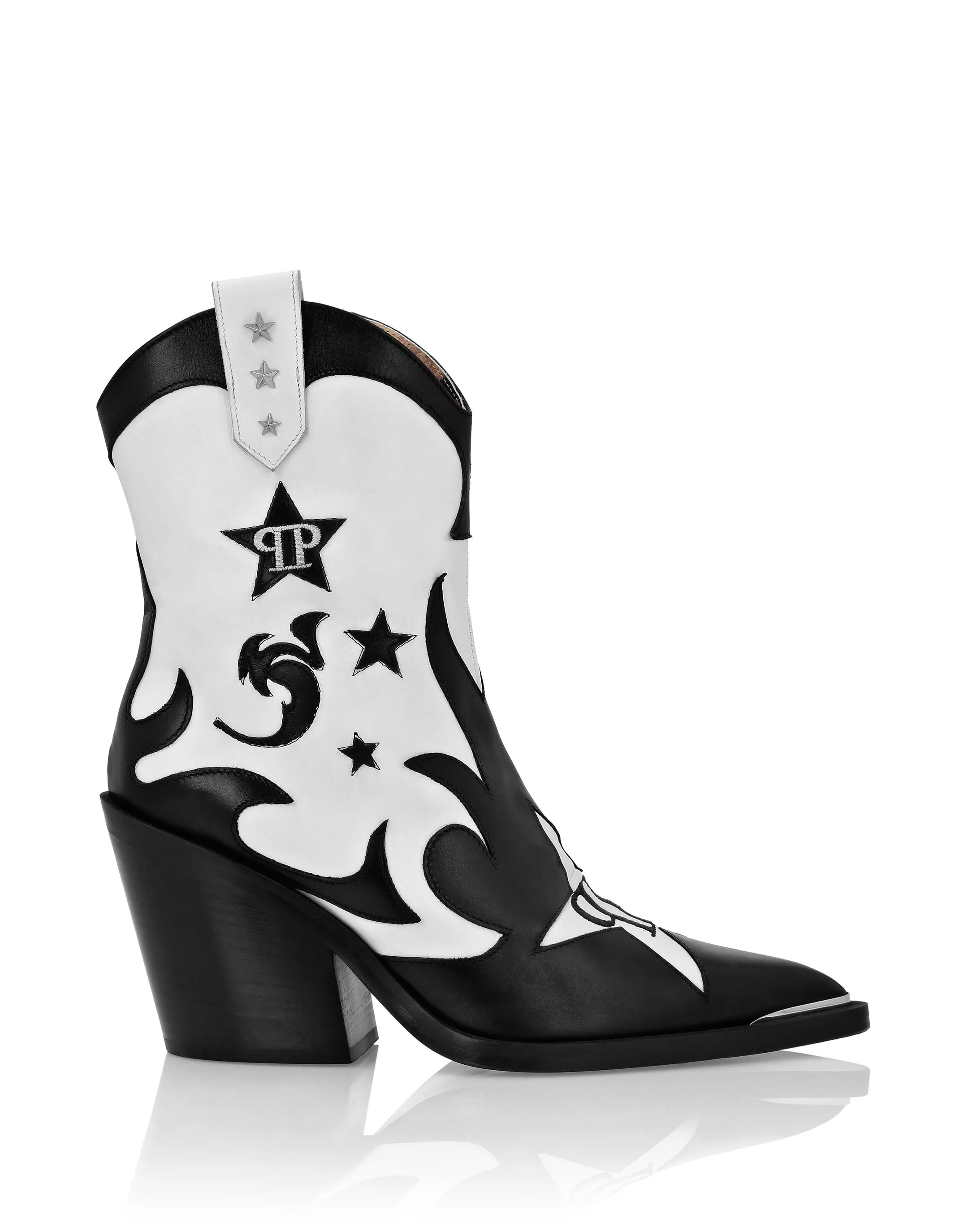 RODEO  INTARSIA  ANKLE BOOTS