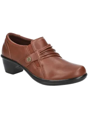 RYANNE Womens Faux Leather Sip On Shooties