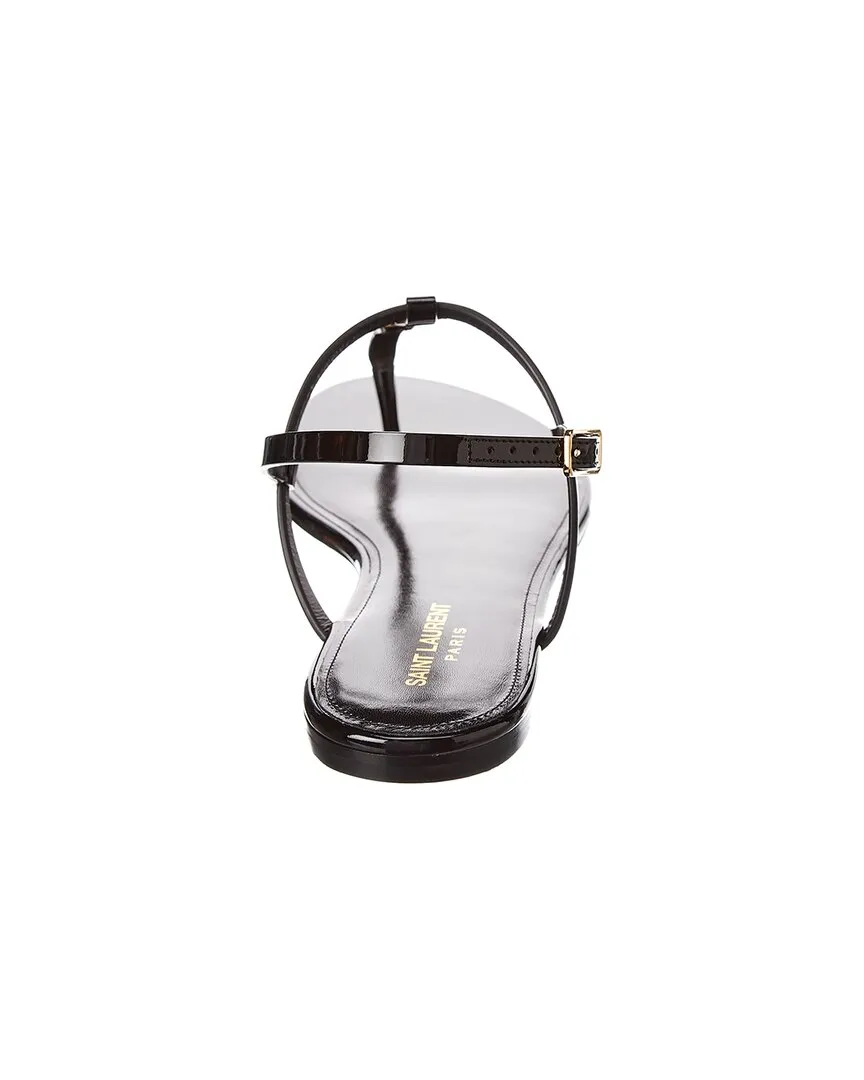 Saint Laurent Cassandra Patent Sandal