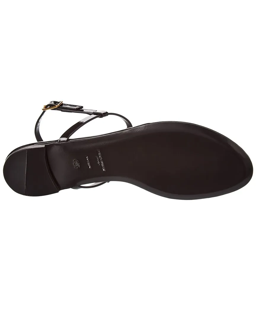 Saint Laurent Cassandra Patent Sandal