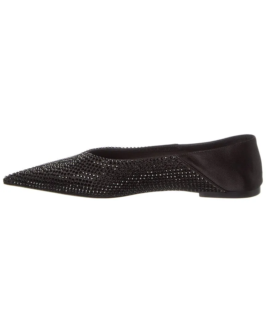 Saint Laurent Nour Satin Slipper