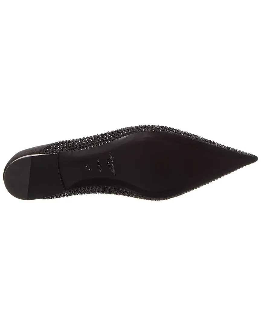 Saint Laurent Nour Satin Slipper