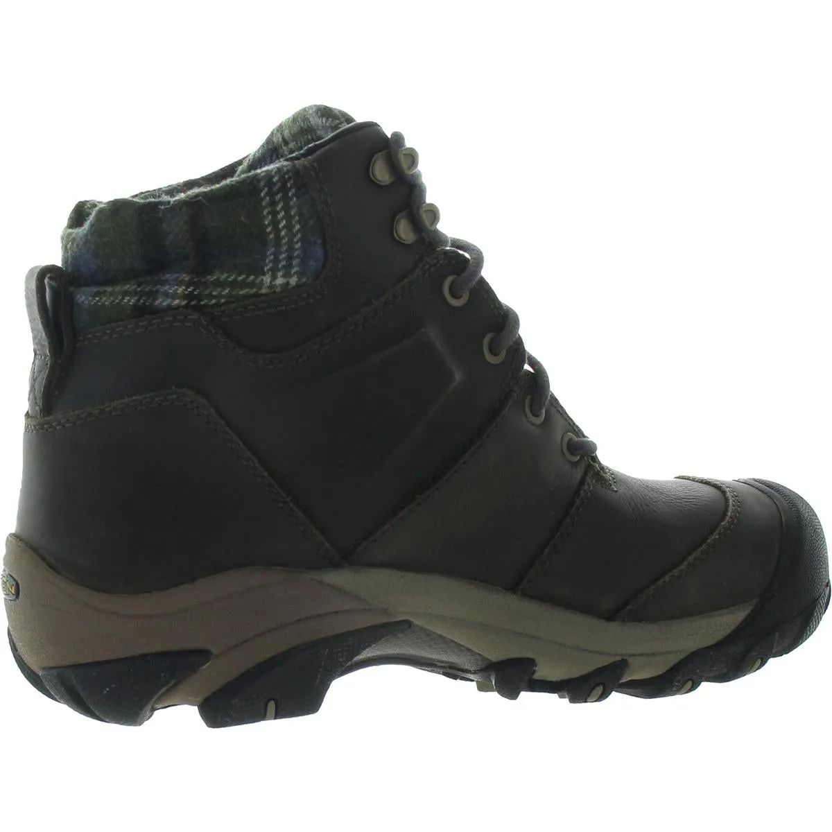 Targhee II Mens Plaid Leather Winter & Snow Boots