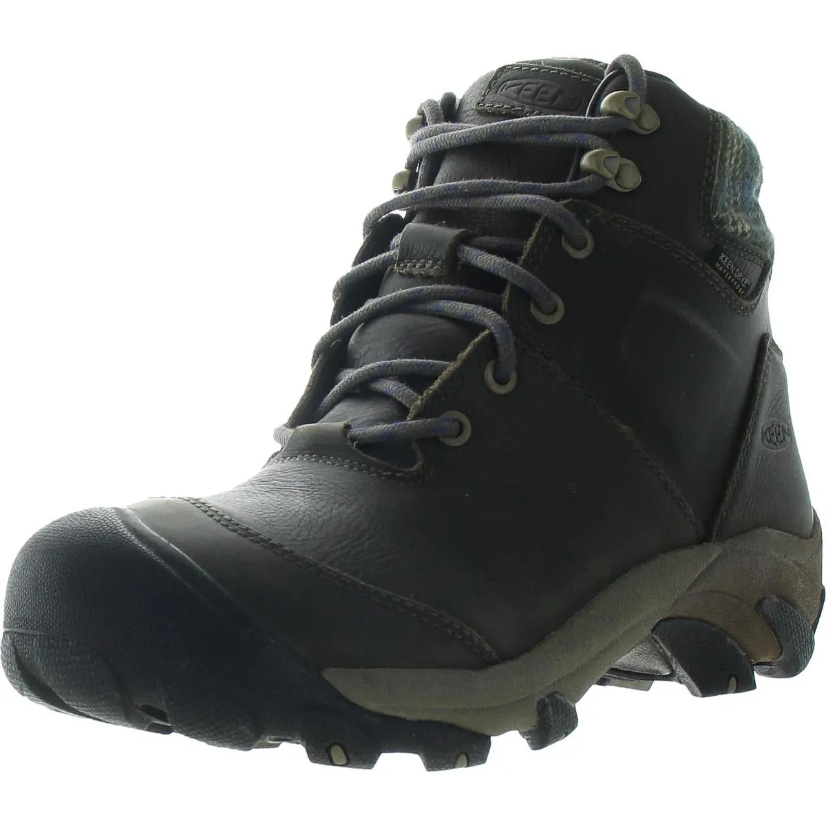 Targhee II Mens Plaid Leather Winter & Snow Boots