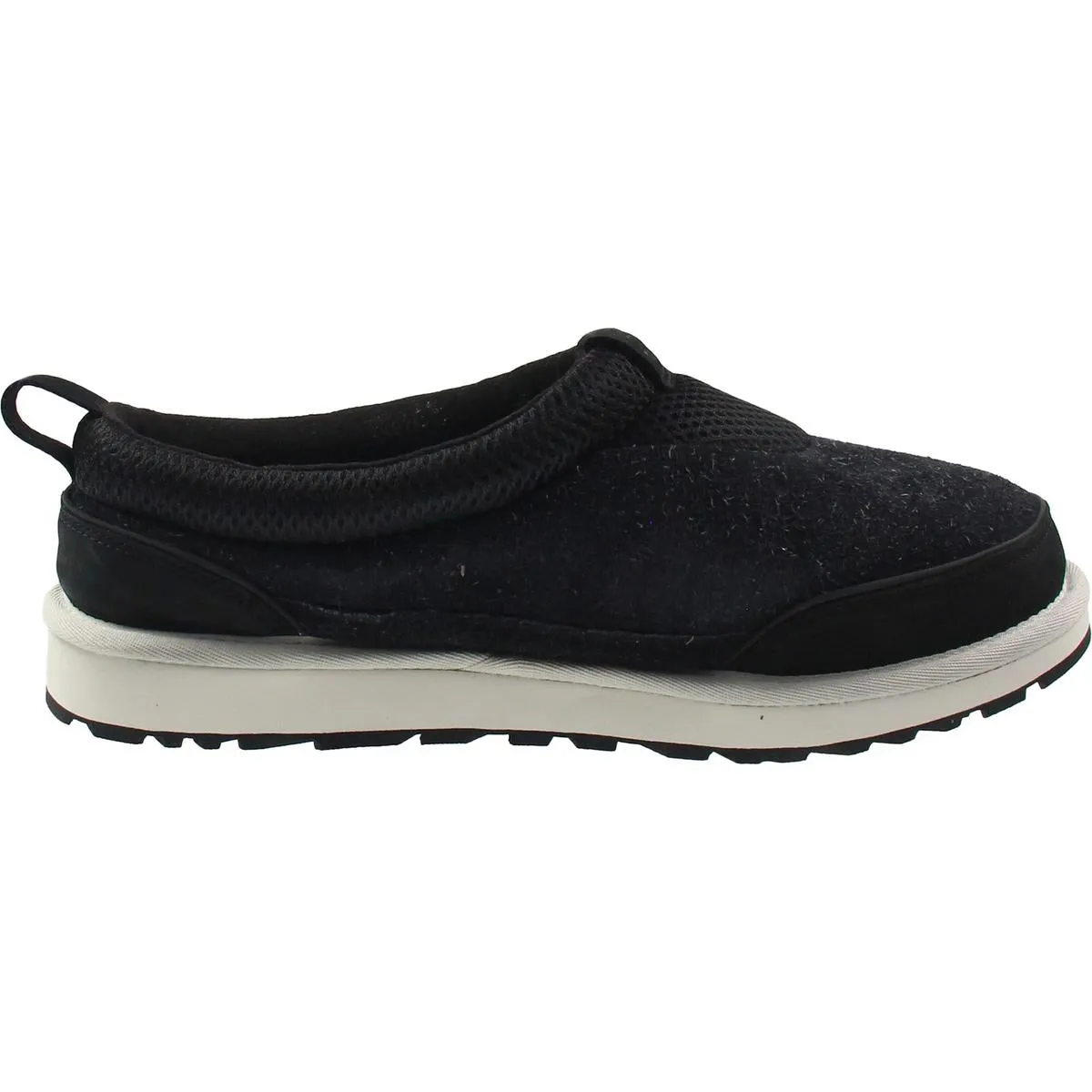 Tasman Mens Padded Insole Leather Slide Slippers