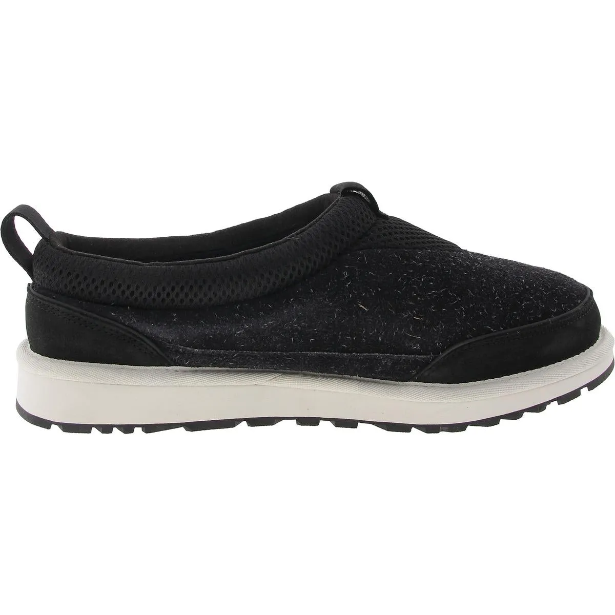 Tasman Mens Padded Insole Leather Slide Slippers