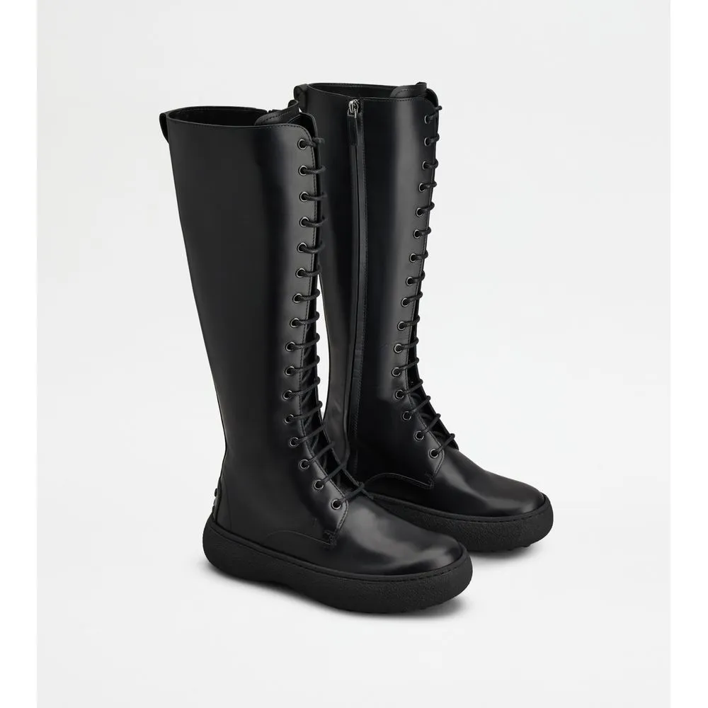Tod's W. G. Lace-up Boots in Leather